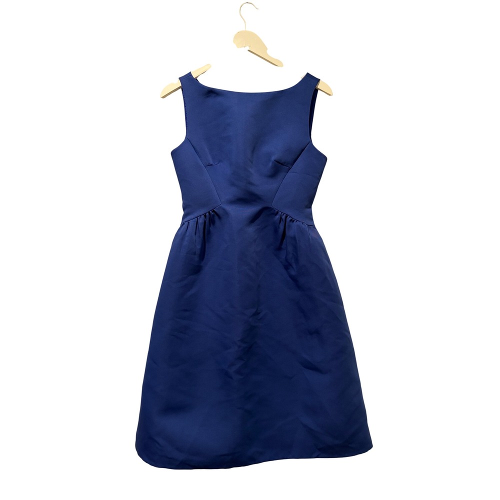 Kate Spade New York Royal Blue Sleeveless Fit and Flare V-Back Dress Size 6